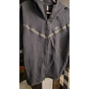 Gorpcore Nike Tech Fleece Full Zip Hoodie Black XL Sporty CU4489-010